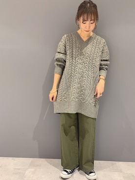 REINAさん(レディース・162cm)の冬コーディネート