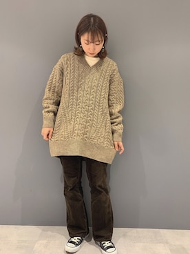 REINAさん(レディース・162cm)の冬コーディネート