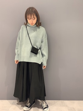 REINAさん（レディース・162cm）の冬コーディネート