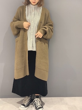 REINAさん(レディース・162cm)の冬コーディネート