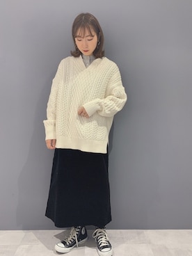 REINAさん(レディース・162cm)の冬コーディネート