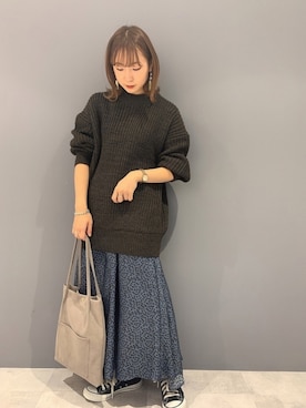 REINAさん（レディース・162cm）の冬コーディネート