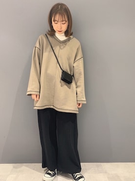 REINAさん（レディース・162cm）の冬コーディネート