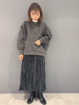 REINAさん（レディース・162cm）の冬コーディネート