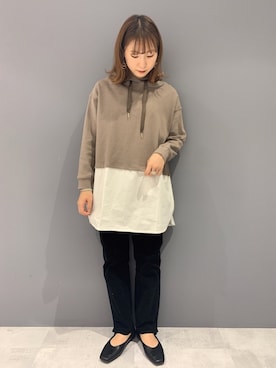 REINAさん（レディース・162cm）の冬コーディネート