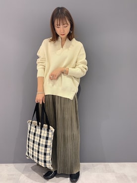 REINAさん（レディース・162cm）の冬コーディネート