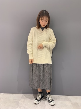 REINAさん(レディース・162cm)の冬コーディネート