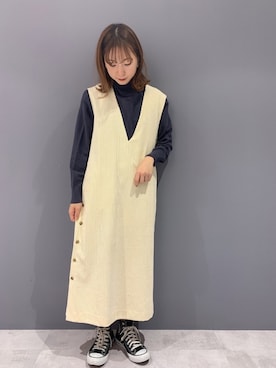 REINAさん（レディース・162cm）の冬コーディネート
