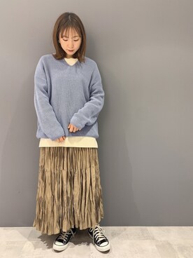 REINAさん（レディース・162cm）の冬コーディネート