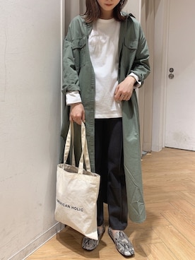 REINAさん（レディース・162cm）の春コーディネート