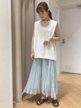 REINAさん（レディース・162cm）の夏コーディネート