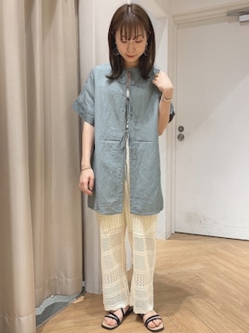 REINAさん(レディース・162cm)の夏コーディネート