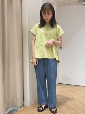 「オリエンタルトラフィック」｜「アイテム（アクセサリー）」を使った、REINAさん（レディース・162cm）の夏コーディネート