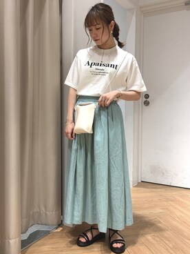 「これが私をアゲる服」｜REINAさん（レディース・162cm）の春コーディネート