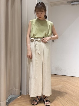 REINAさん（レディース・162cm）の夏コーディネート