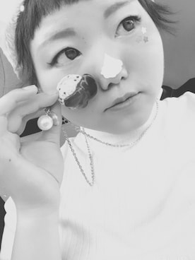 青いイヌさんのコーディネート