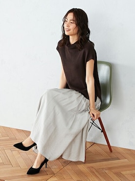 COMME CA ISM OFFICIALさん(レディース・167cm)の春コーディネート