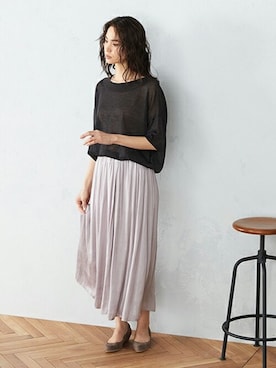 COMME CA ISM OFFICIALさん（レディース・167cm）の春コーディネート