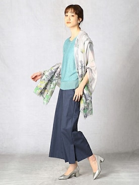 「Comme　Ca　Mature（コムサマチュア）のアイテム」を使った、COMME CA ISM OFFICIALさん（レディース・169cm）の春コーディネート