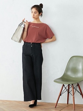 COMME CA ISM OFFICIALさん（レディース・167cm）の春コーディネート