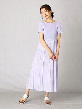 COMME CA ISM OFFICIALさん（レディース・160cm）の春コーディネート