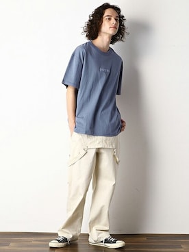 COMME CA ISM OFFICIALさん(メンズ・175cm)の夏コーディネート