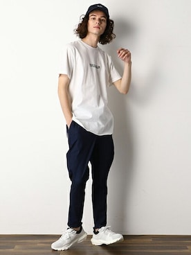 COMME CA ISM OFFICIALさん（メンズ・175cm）の夏コーディネート