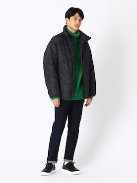 「COMME CA ISM（コムサイズム）のアイテム（ジャケット/アウター）」を使った、COMME CA ISM OFFICIALさん（メンズ・180cm）の秋コーディネート