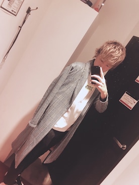 「MK MICHEL KLEIN HOMME （エムケーミッシェルクランオム）のアイテム（ジャケット/アウター）」を使った、whitecrowさん（メンズ・183cm）の秋コーディネート