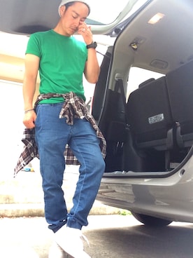 M-HEROさん（メンズ・170cm）の夏コーディネート