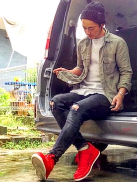 M-HEROさん（メンズ・170cm）の秋コーディネート