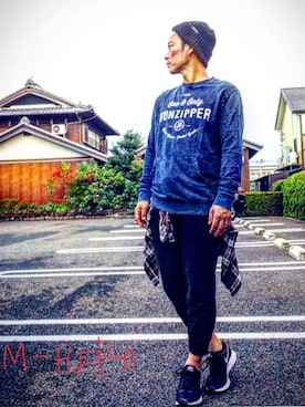 M-HEROさん（メンズ・170cm）の秋コーディネート