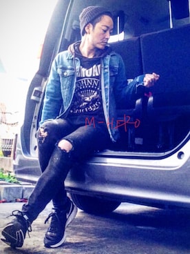 M-HEROさん（メンズ・170cm）の秋コーディネート