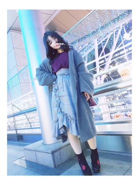 Acane.さん（レディース・155cm）の冬コーディネート