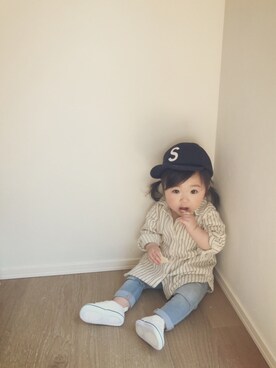 inuさん（キッズ・70cm）の春コーディネート