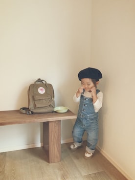「1歳3ヶ月」｜「アイテム（オールインワン・サロペット）」を使った、inuさん（キッズ・80cm）の秋コーディネート