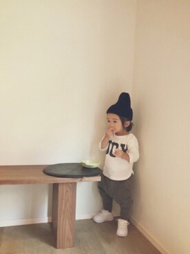 inuさん（キッズ・80cm）の秋コーディネート