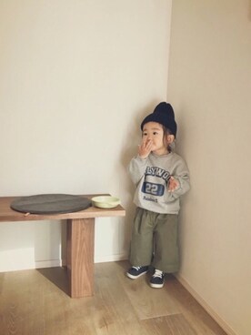 inuさん（キッズ・80cm）の秋コーディネート