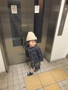 inuさん（キッズ・80cm）の春コーディネート