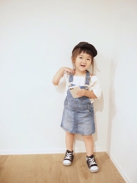 「2歳3ヶ月」｜「アイテム（その他）」を使った、inuさん（キッズ・90cm）の夏コーディネート