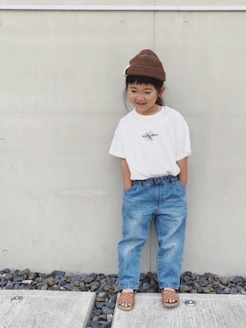 inuさん（キッズ・100cm）の春コーディネート