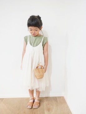 inuさん（キッズ・110cm）の夏コーディネート