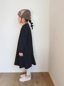 「panda（パンダ）のアイテム（シューズ）」を使った、inuさん（キッズ・110cm）の秋コーディネート