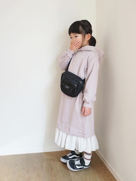 「ARC'TERYX（アークテリクス）のアイテム」を使った、inuさん（キッズ・110cm）の冬コーディネート