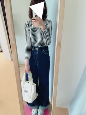 Rinrinさん（レディース・164cm）の春コーディネート