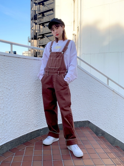 X Girl 原宿服部 天音さんのつなぎ オールインワンを使ったコーディネート Zozotown