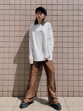 服部 天音さん（レディース・157cm）の春コーディネート