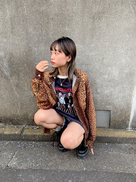 服部 天音さん(レディース・157cm)の春コーディネート