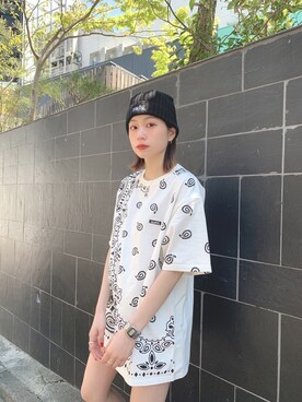 服部 天音さん（レディース・157cm）の春コーディネート