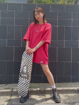 服部 天音さん(レディース・157cm)の春コーディネート